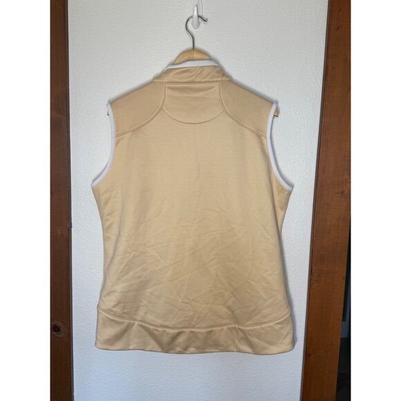 Peter Millar Women's Element 4 Warmth Vest Golf Cream Size XL - Picture 2 of 5